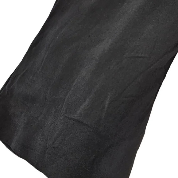 Roland Mouret Womens Wide Leg Twist Front Layered Pants Size 10 Black - Picture 8 of 13